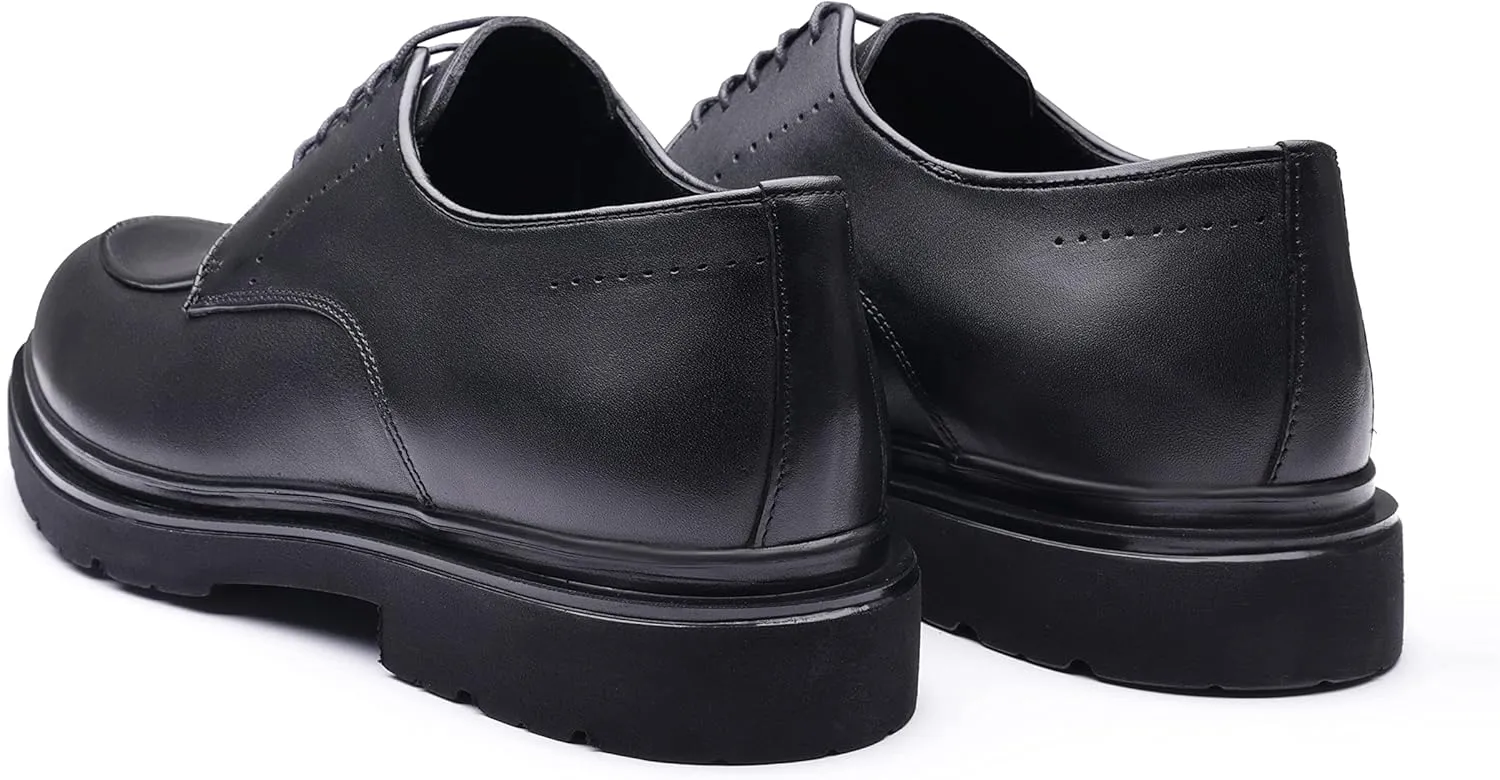 35400-EK Classic Style Oxford Lace Up Formal Genuine Leather Shoes for Men - Derby Brogues