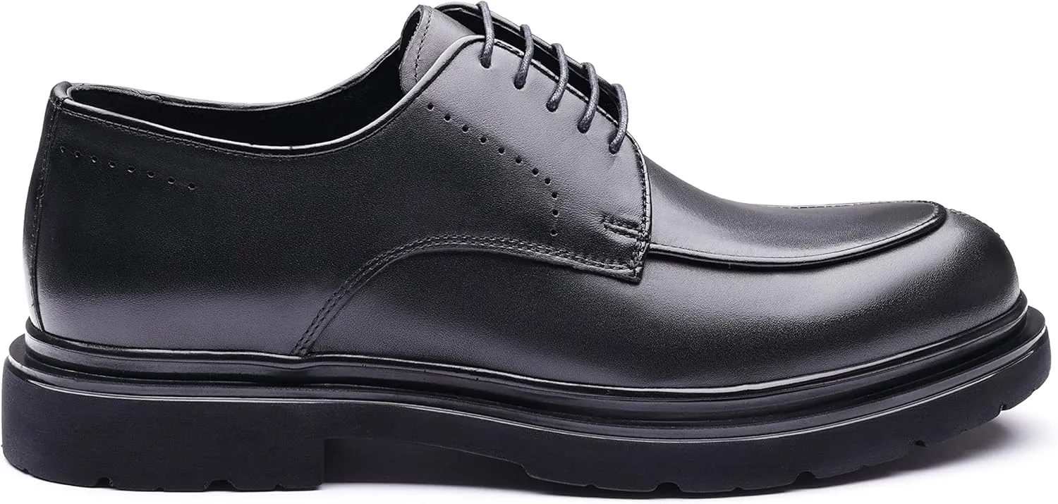 35400-EK Classic Style Oxford Lace Up Formal Genuine Leather Shoes for Men - Derby Brogues