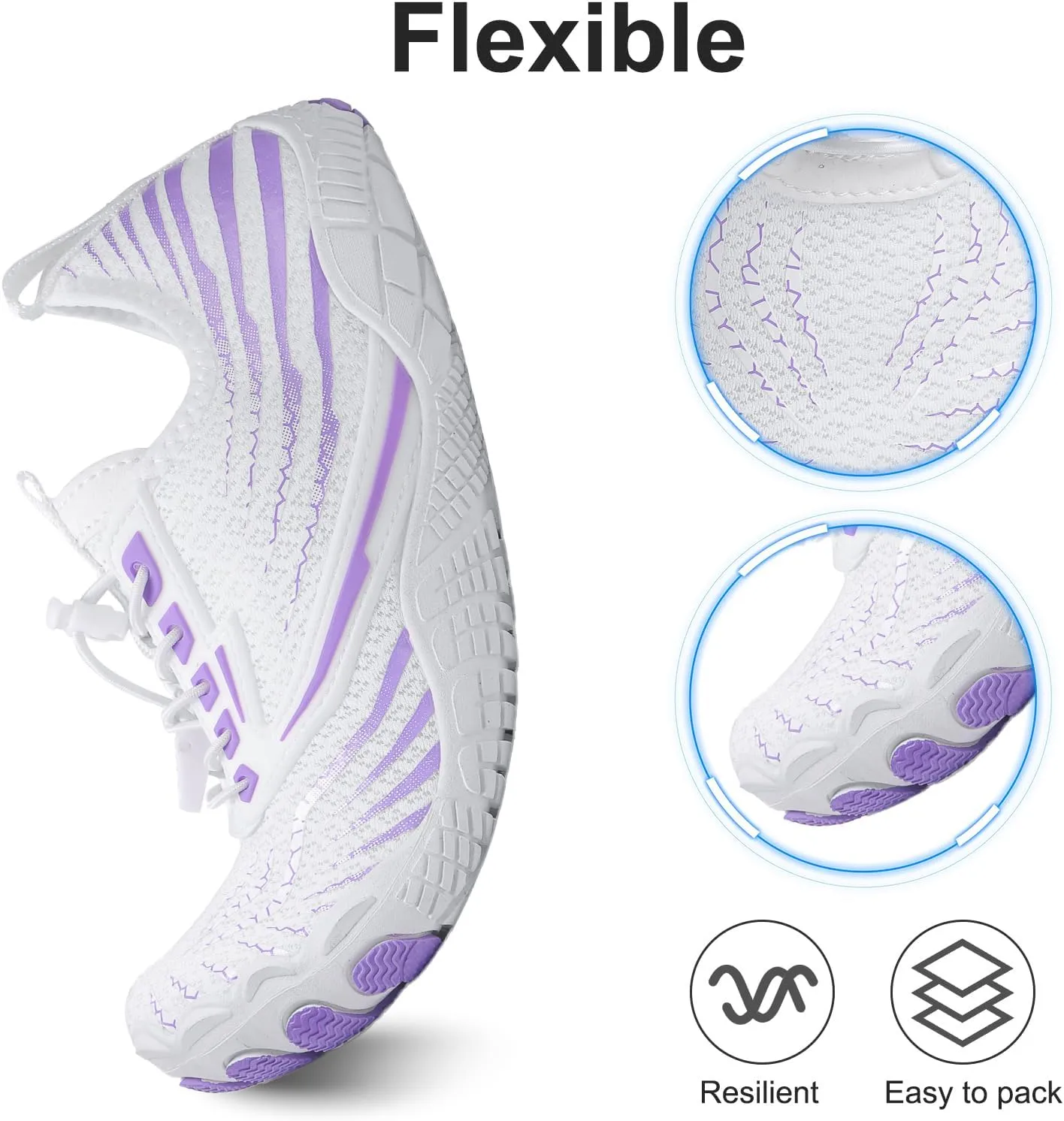 Barefoot Trail for Women Men, Waterproof Pro Trail Running with Wide Toe Box Healthy & Non-Slip BarefootAthletic Outdoor Hiking Footwear