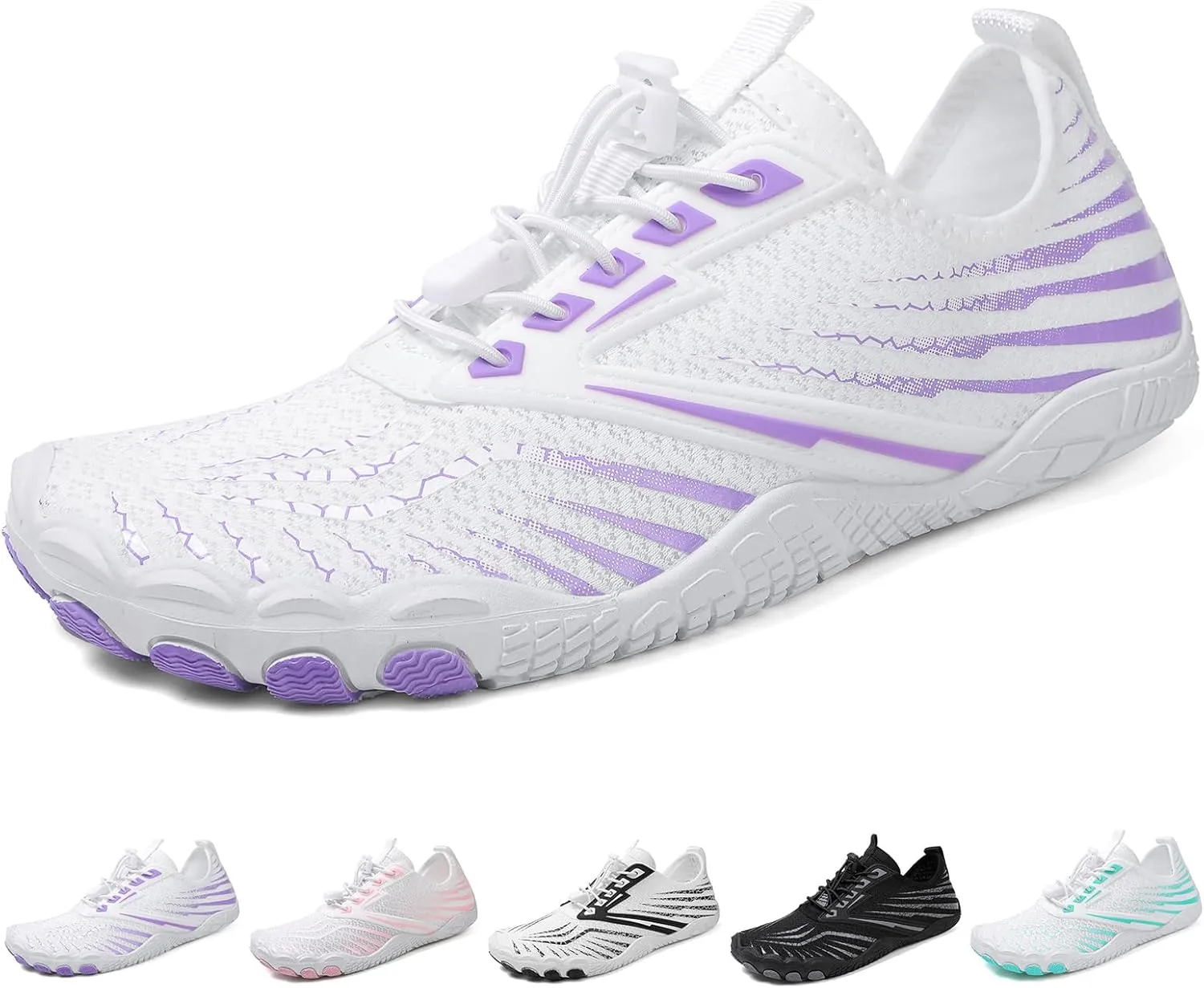 Barefoot Trail for Women Men, Waterproof Pro Trail Running with Wide Toe Box Healthy & Non-Slip BarefootAthletic Outdoor Hiking Footwear