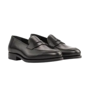 Black Box Calf Loafer Shoe at Lamilago