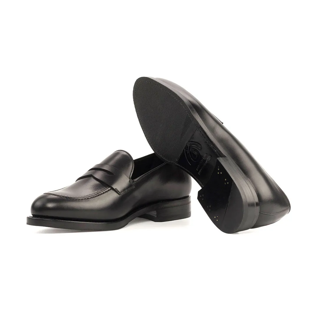 Black Box Calf Loafer Shoe at Lamilago