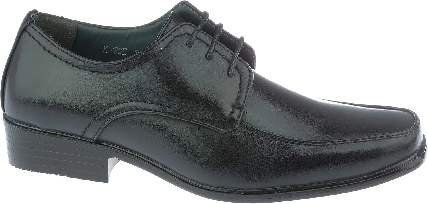 Boys Oxford Lace-Up Dress-Shoes Kid-Tom