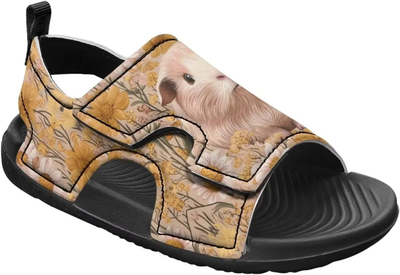 Cat Sport Sandals for Girls,Cute Rainbow Water Shoes Summer Outdoor Athletic Hiking Beach Sandals for Toddler/Little/Big Kids