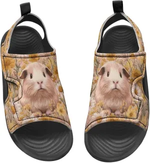 Cat Sport Sandals for Girls,Cute Rainbow Water Shoes Summer Outdoor Athletic Hiking Beach Sandals for Toddler/Little/Big Kids