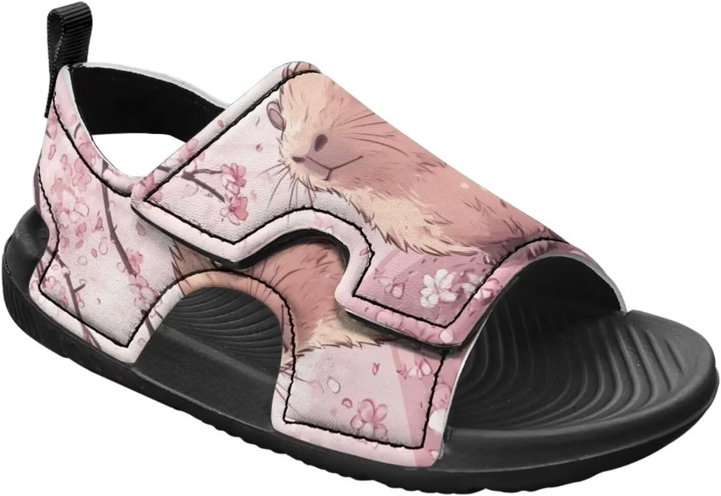Cat Sport Sandals for Girls,Cute Rainbow Water Shoes Summer Outdoor Athletic Hiking Beach Sandals for Toddler/Little/Big Kids