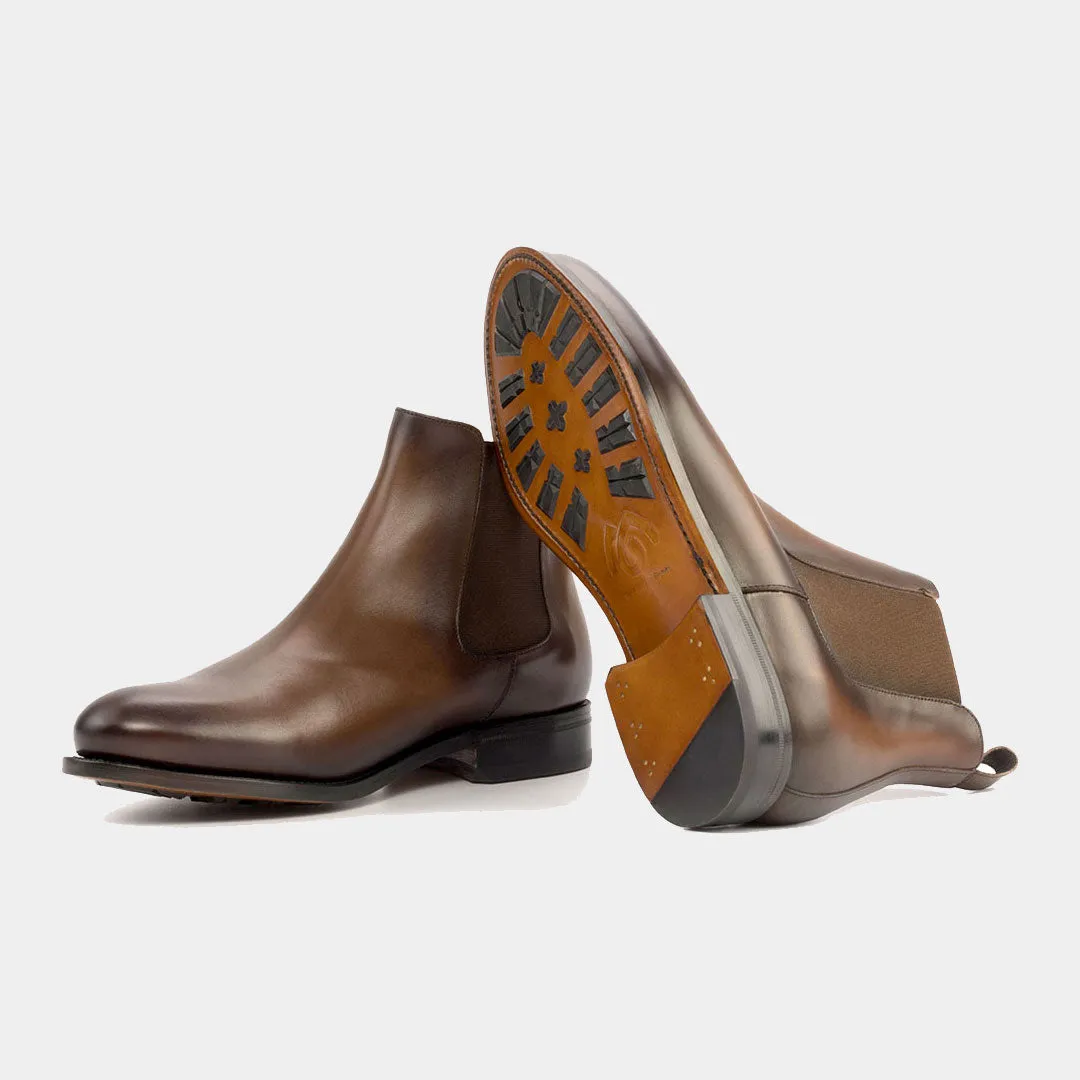 Chelsea Boot Classic Med Brown Shoe at Lamilago