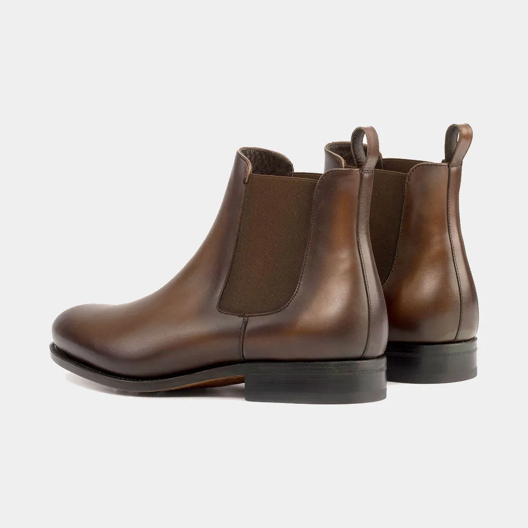 Chelsea Boot Classic Med Brown Shoe at Lamilago
