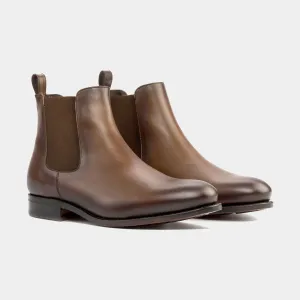 Chelsea Boot Classic Med Brown Shoe at Lamilago