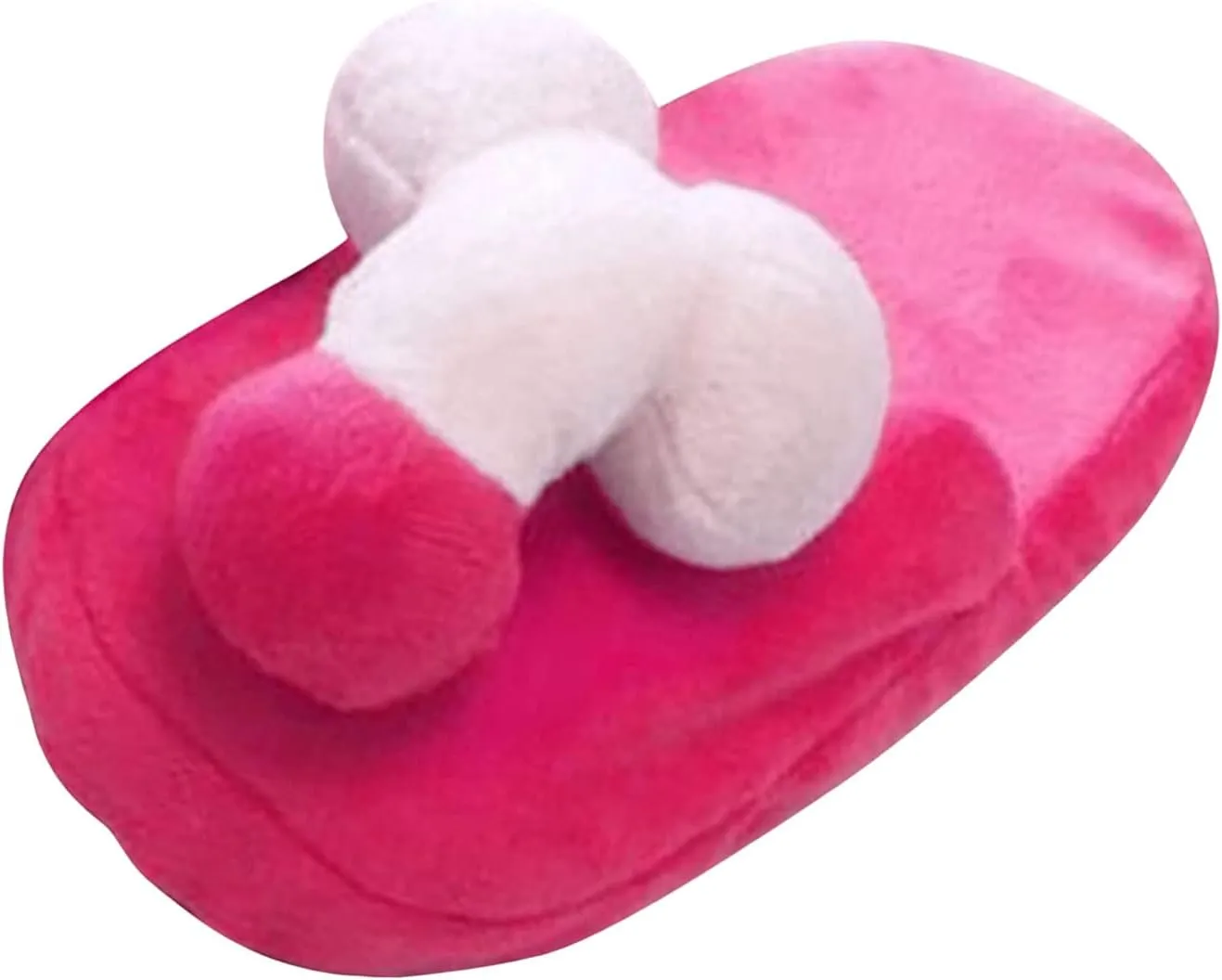 Chloefairy Funny Slippers for Women Men Unisex Adult Plush Slipper House Slippers Novelty Slippers Gag Gifts for Adults Funny