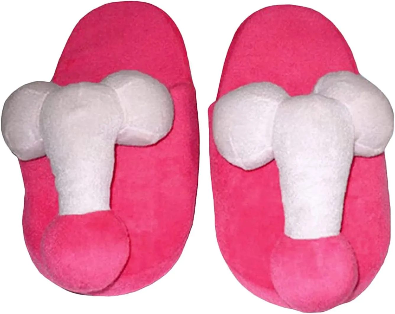 Chloefairy Funny Slippers for Women Men Unisex Adult Plush Slipper House Slippers Novelty Slippers Gag Gifts for Adults Funny