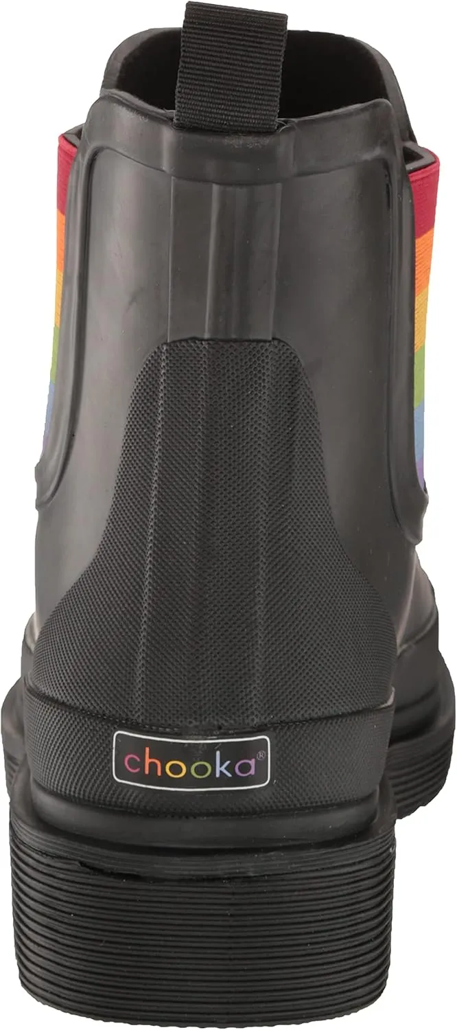 Chooka Women's Waterproof Ballard Pride Chelsea Boot Rain
