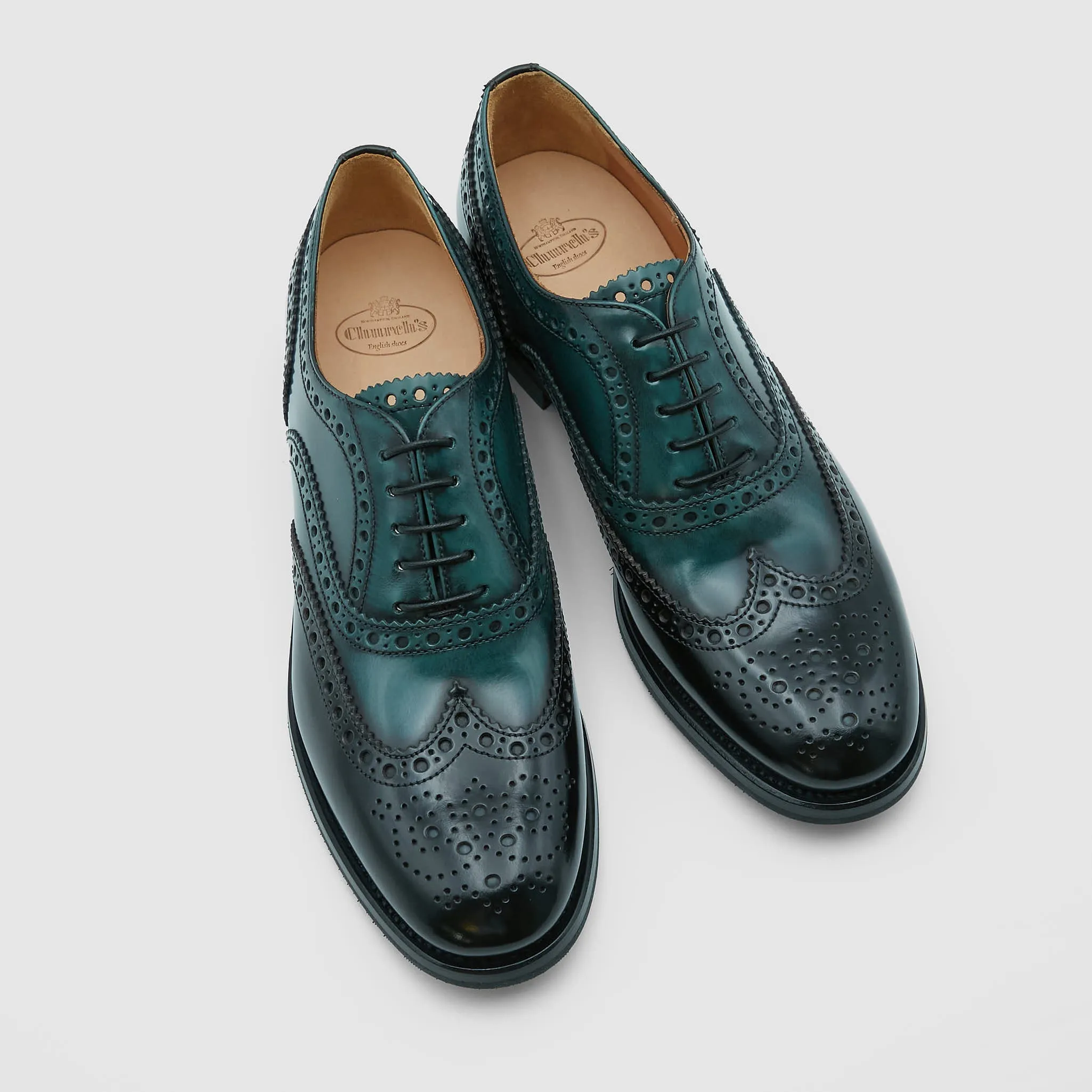 Church's Ladies Burwood Brogues Lace-up Oxford Shoe