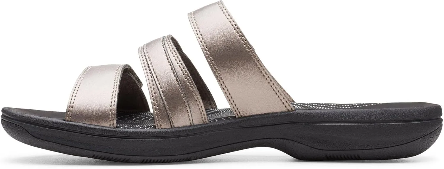 Clarks - Womens Brinkley Coast Slide Sandals