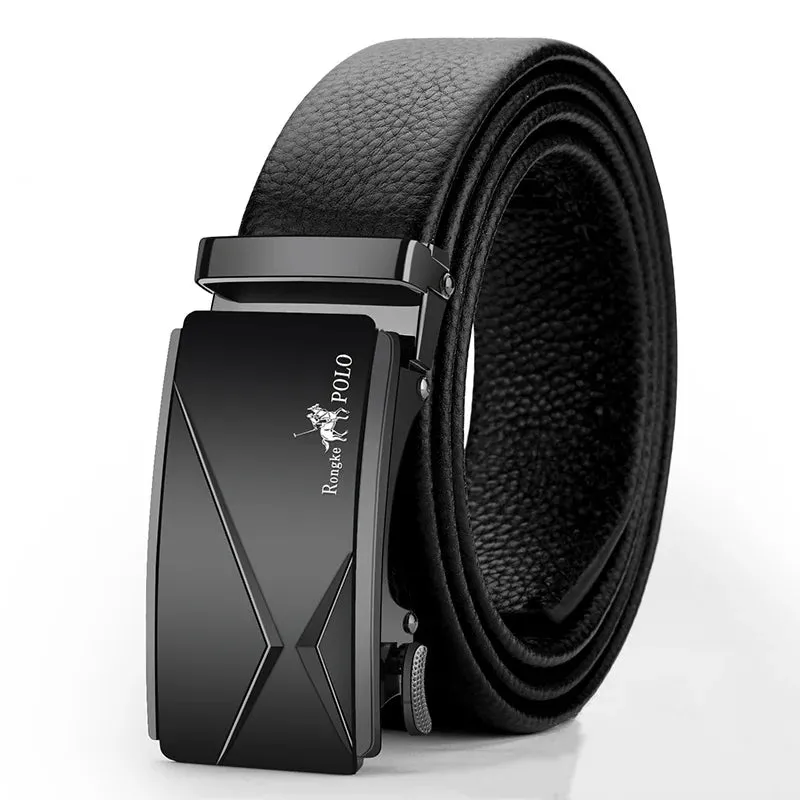 Classic Alpha Men's Leather Belt