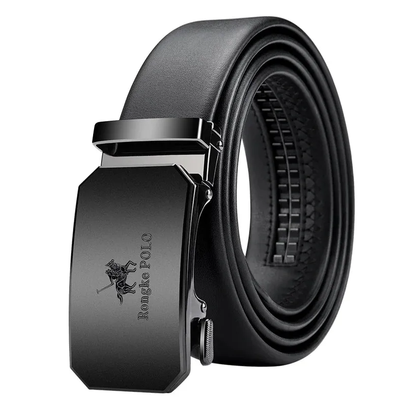 Classic Alpha Men's Leather Belt
