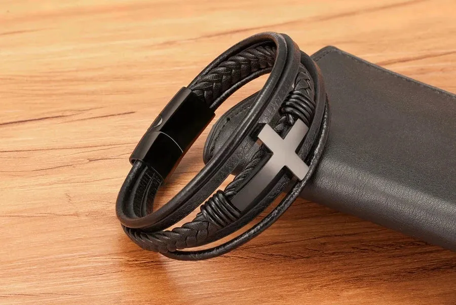 Classic Men's Leather Bracelet