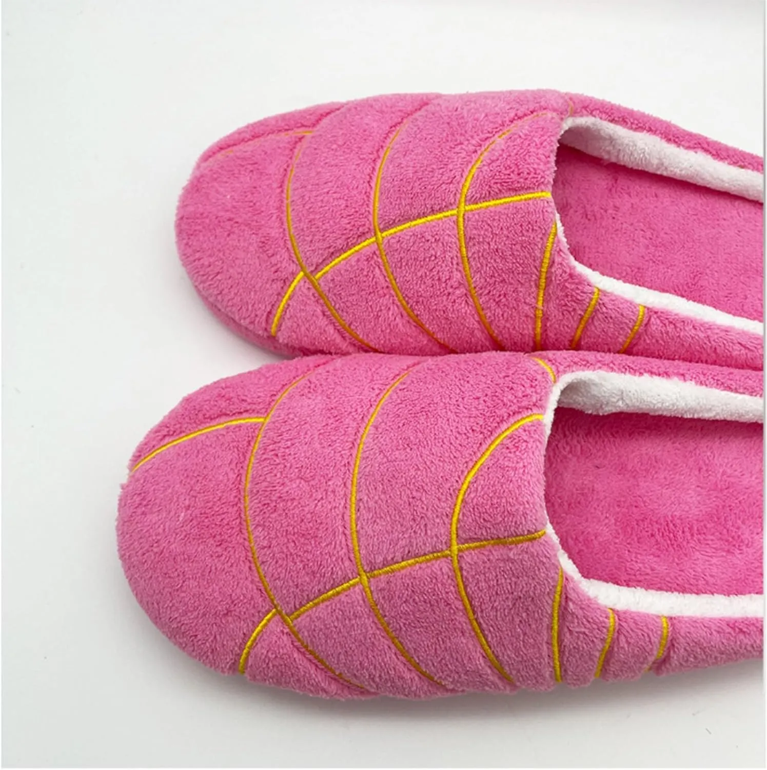 Concha Pantuflas Slippers for Women Conchas Mexican Pan Dulce Slippers Winter Warm Fluffy Plush Bread Slipper with Bag