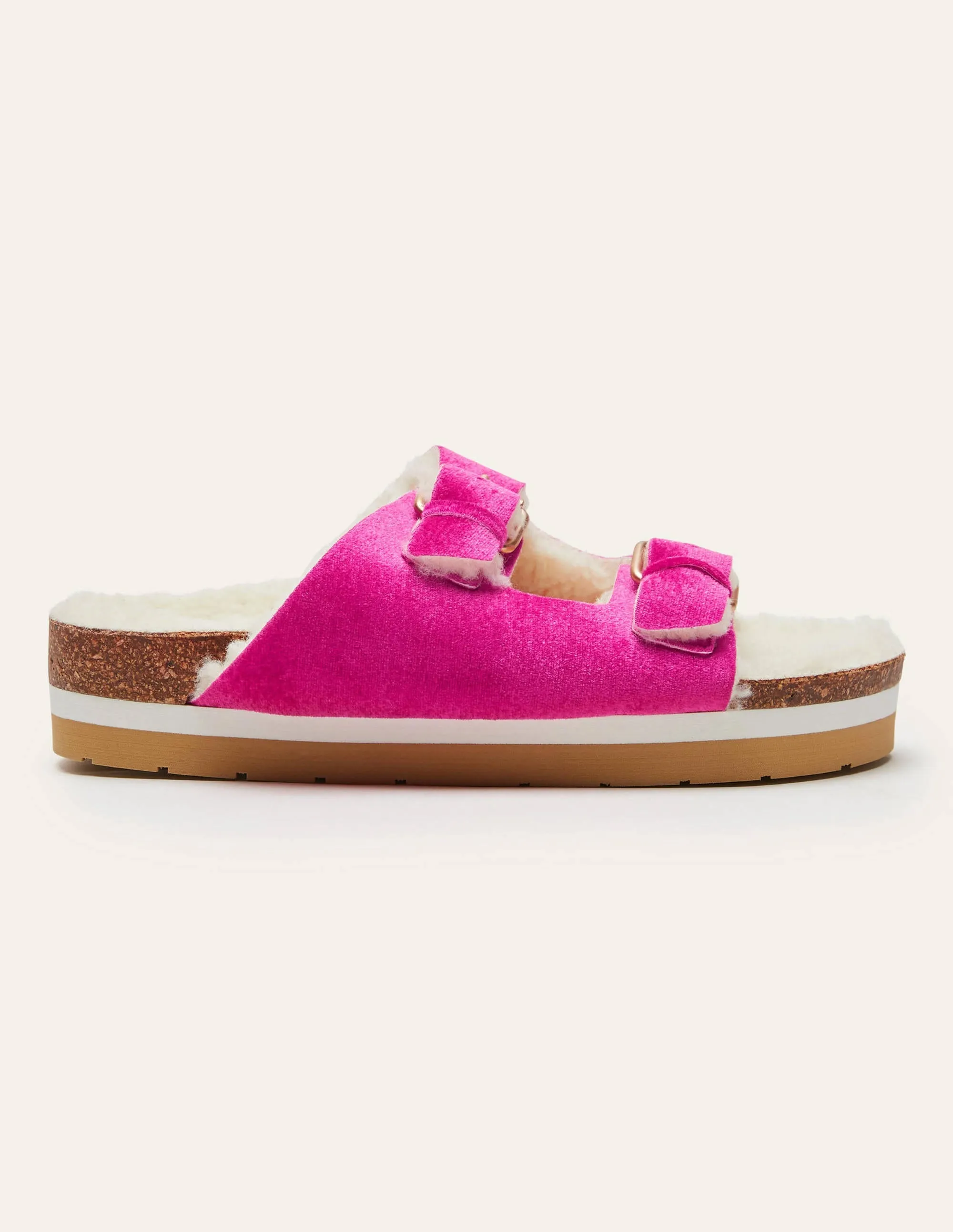 Cosy Slippers-Festival Pink Velvet