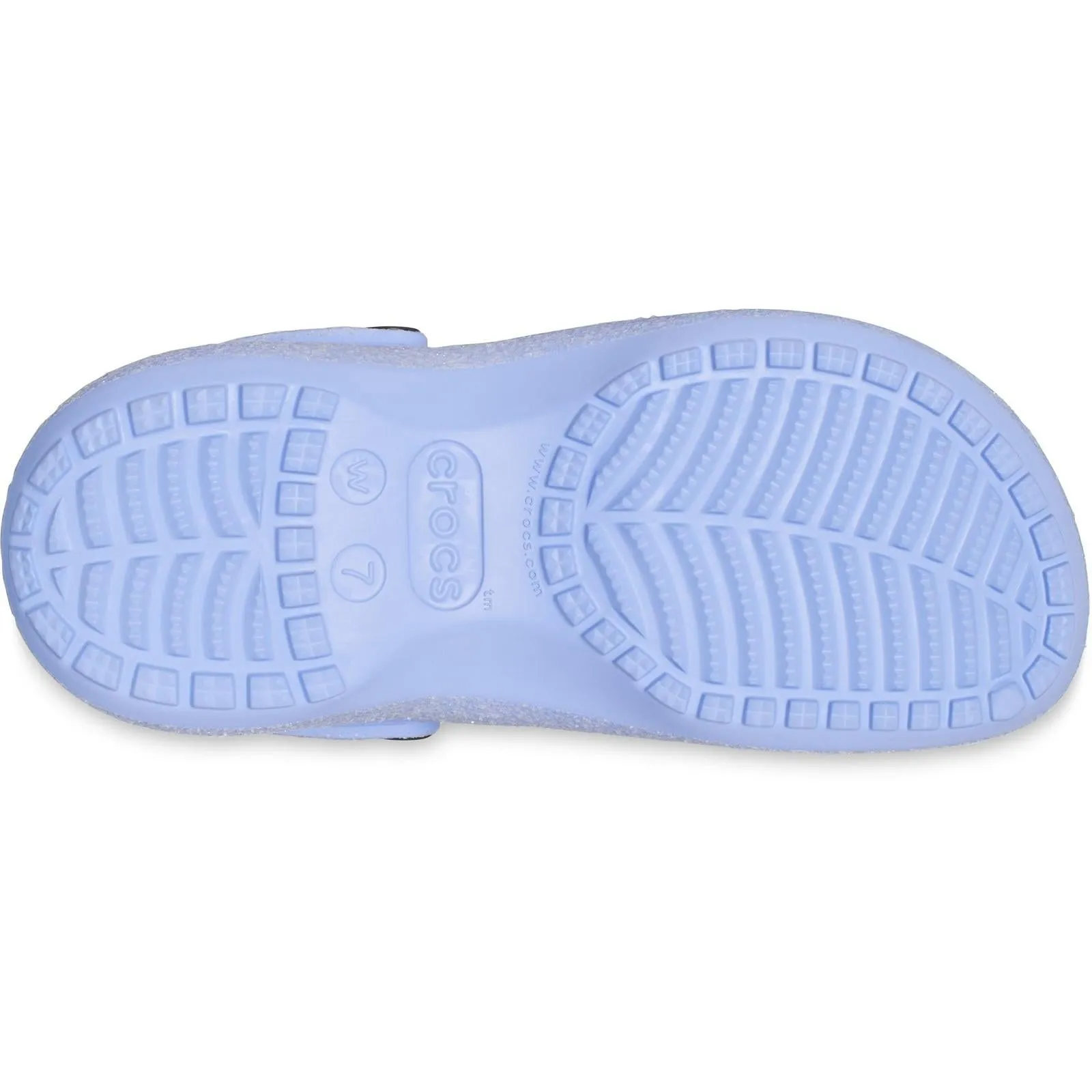 Crocs Classic Platform Glitter Clog Sandals