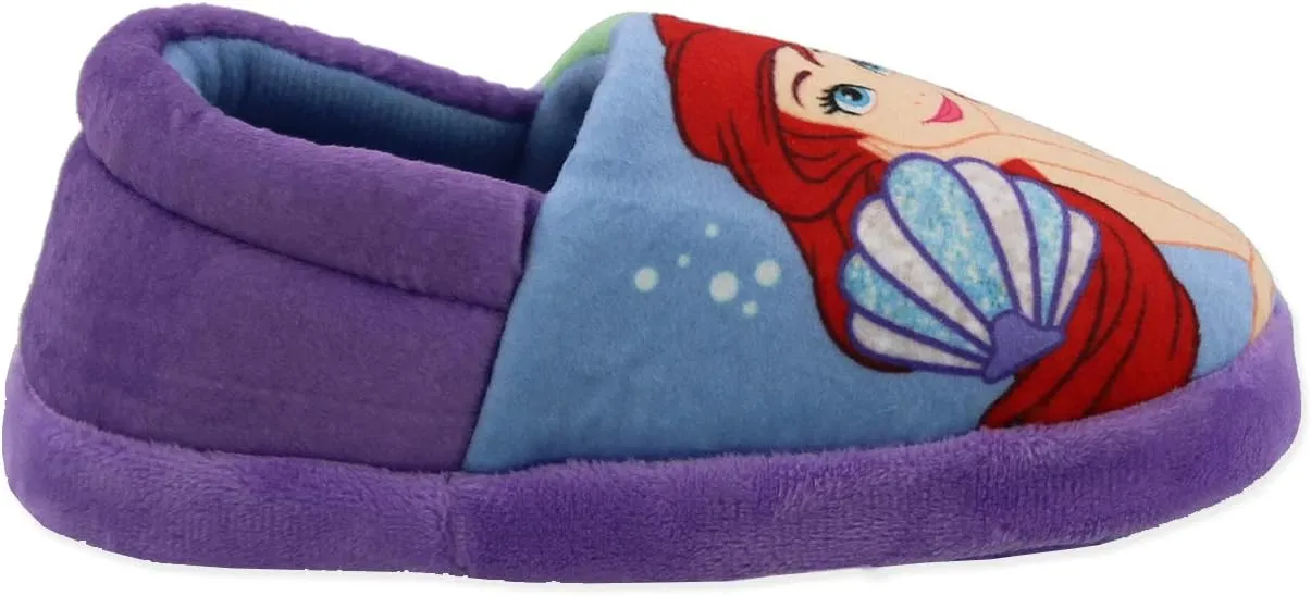 Disney Princess Girls Toddler Plush Aline Slippers