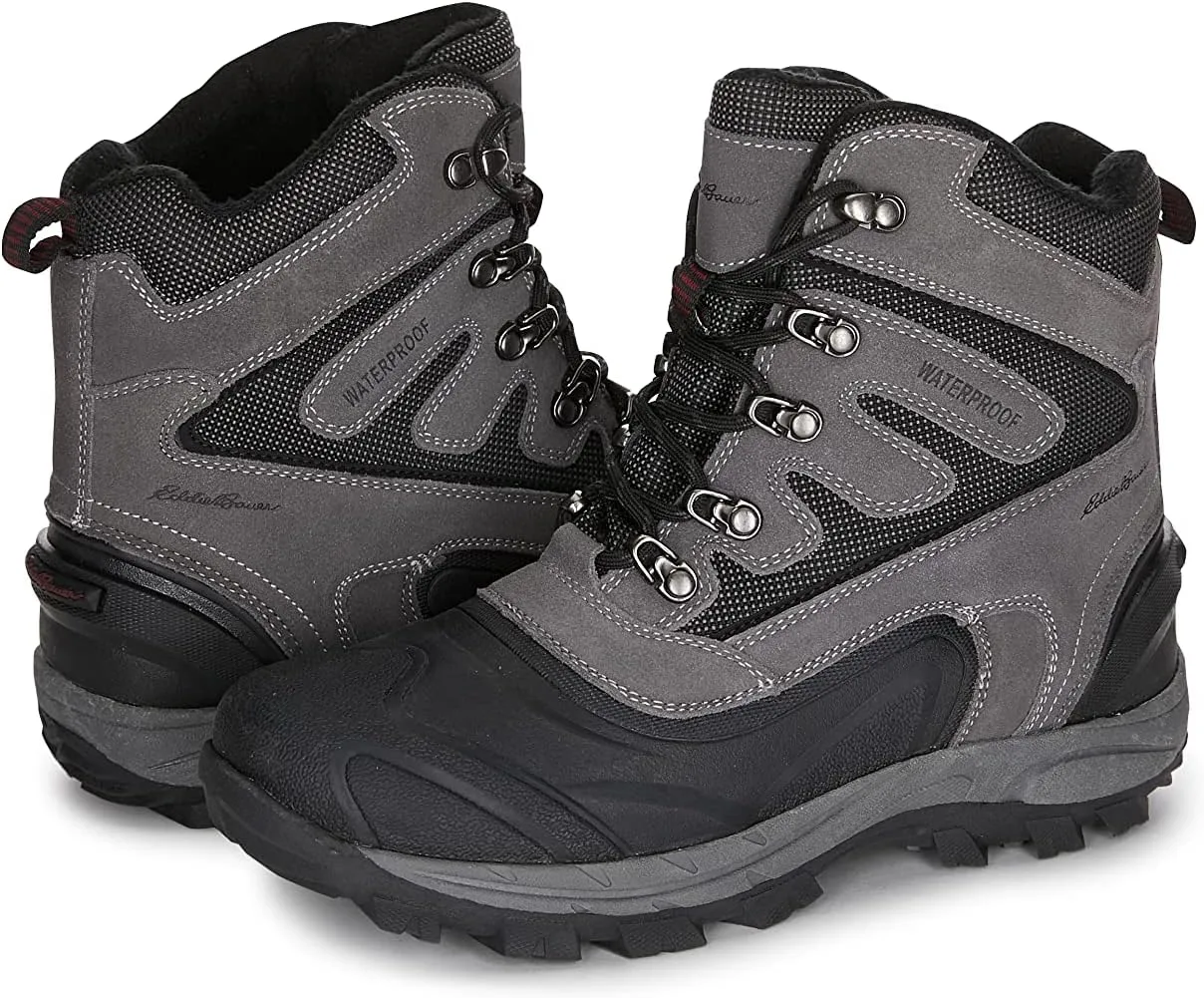 Eddie Bauer Men's Waterproof Hiking Snow Boot