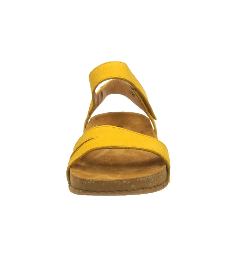 El Naturalista 5790 Curry Yellow Balance Pleasant Sandals Made In Spain