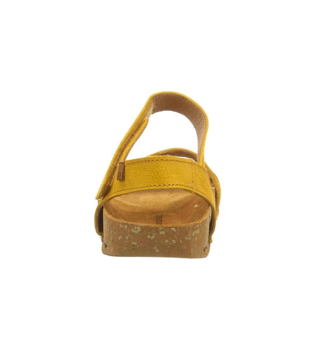 El Naturalista 5790 Curry Yellow Balance Pleasant Sandals Made In Spain
