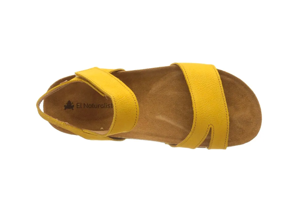 El Naturalista 5790 Curry Yellow Balance Pleasant Sandals Made In Spain