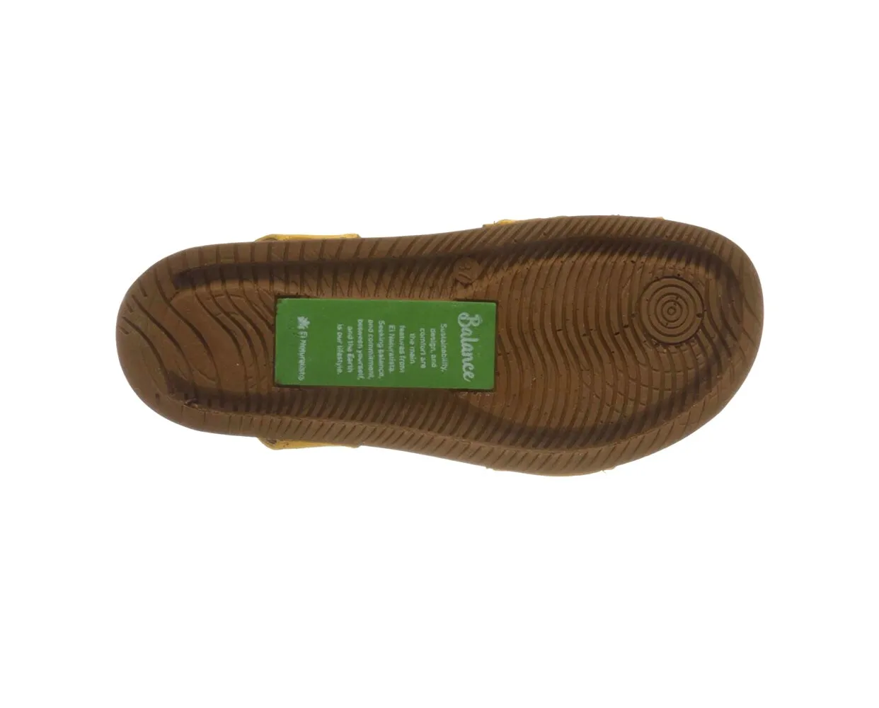 El Naturalista 5790 Curry Yellow Balance Pleasant Sandals Made In Spain