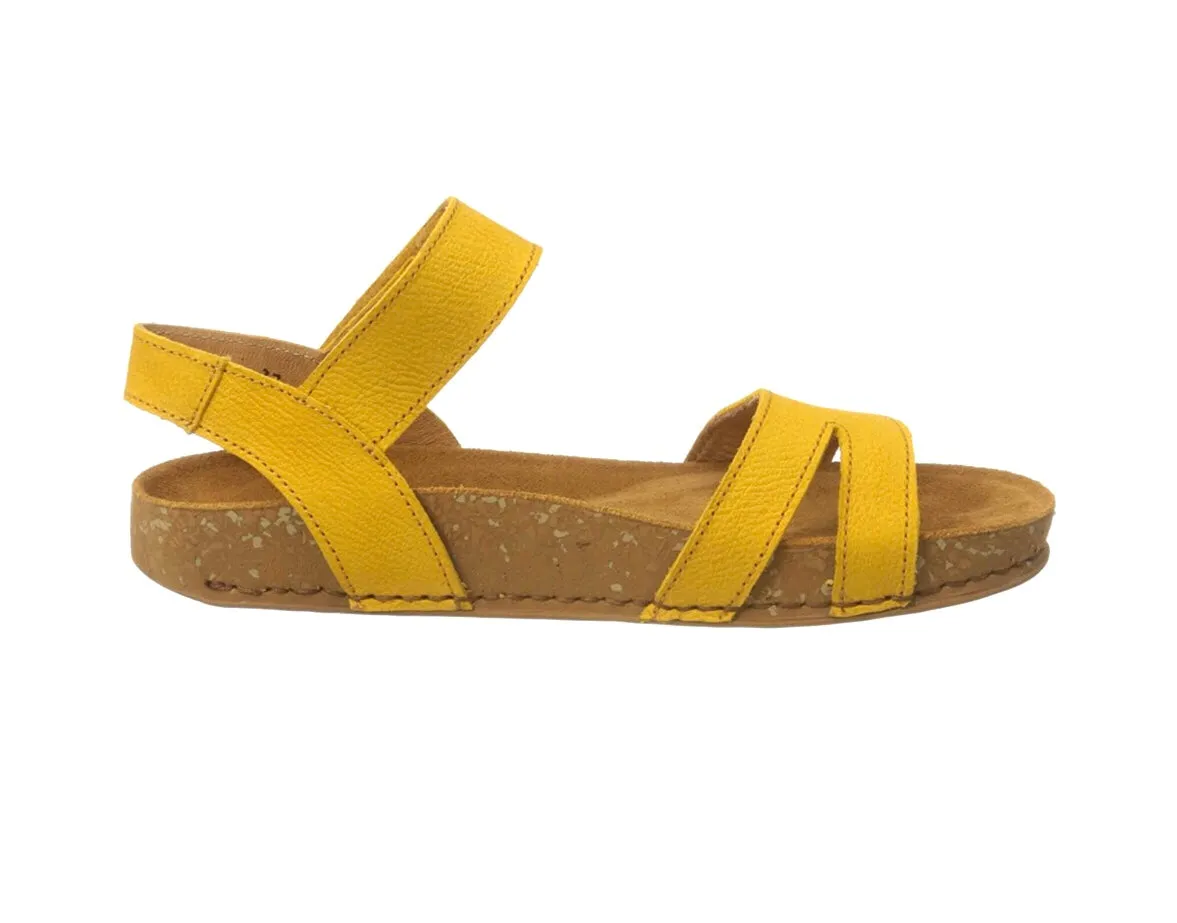 El Naturalista 5790 Curry Yellow Balance Pleasant Sandals Made In Spain