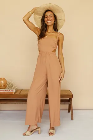 Evergarden Jumpsuit Tan