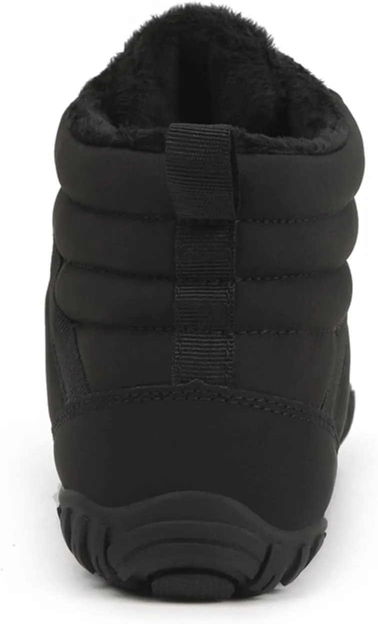 FLIOZY Winter Hiking Boots for Mens and Womens, Barefoot-Style Non-Slip Snow Boots, Waterproof Outdoor Hiking Shoes