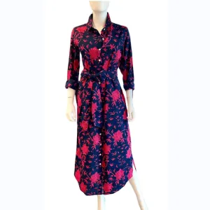 Floral Shirt Dress