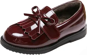Girl's British Style School Uniform Shoes Princess Performance Oxford Shoes