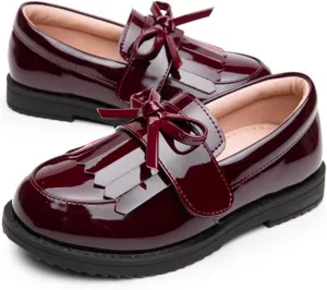 Girl's British Style School Uniform Shoes Princess Performance Oxford Shoes