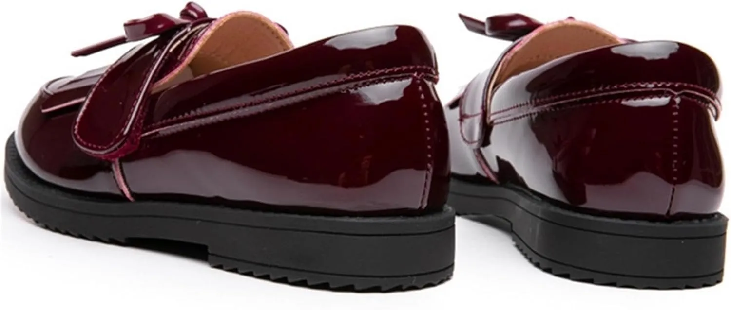 Girl's British Style School Uniform Shoes Princess Performance Oxford Shoes