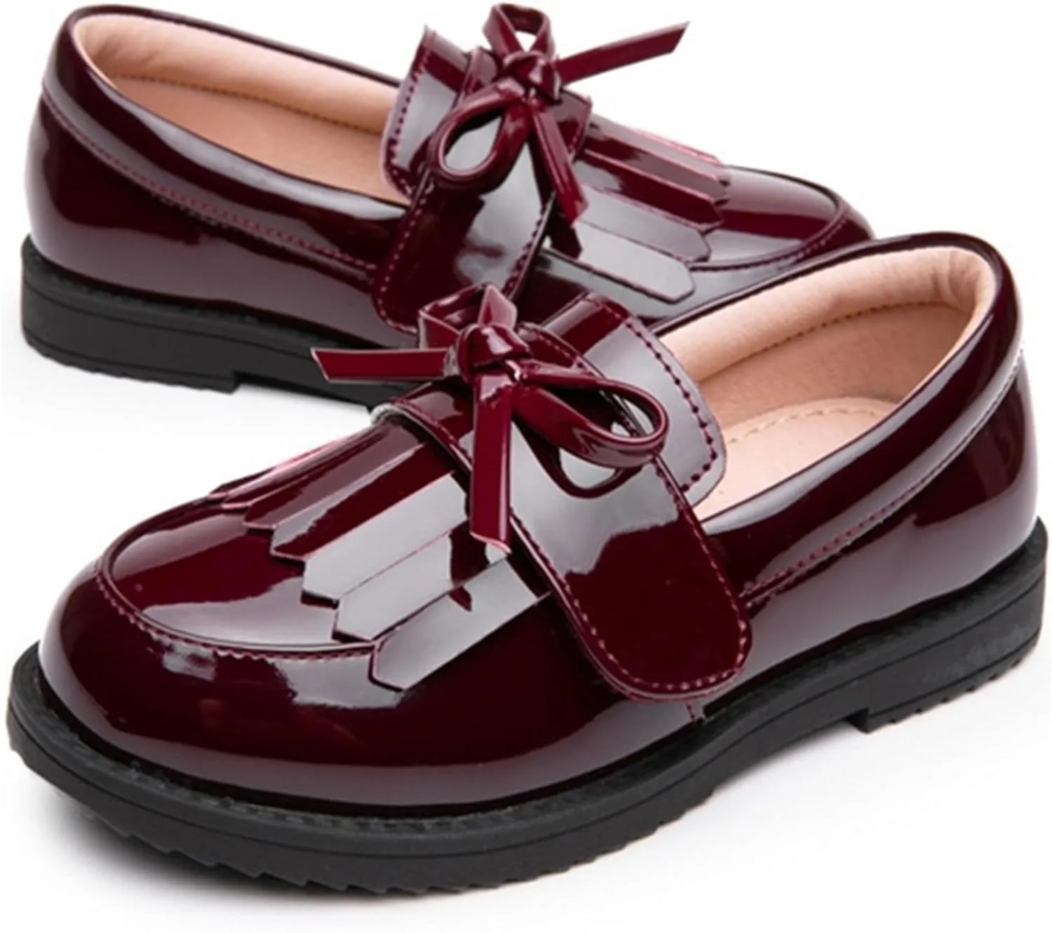 Girl's British Style School Uniform Shoes Princess Performance Oxford Shoes