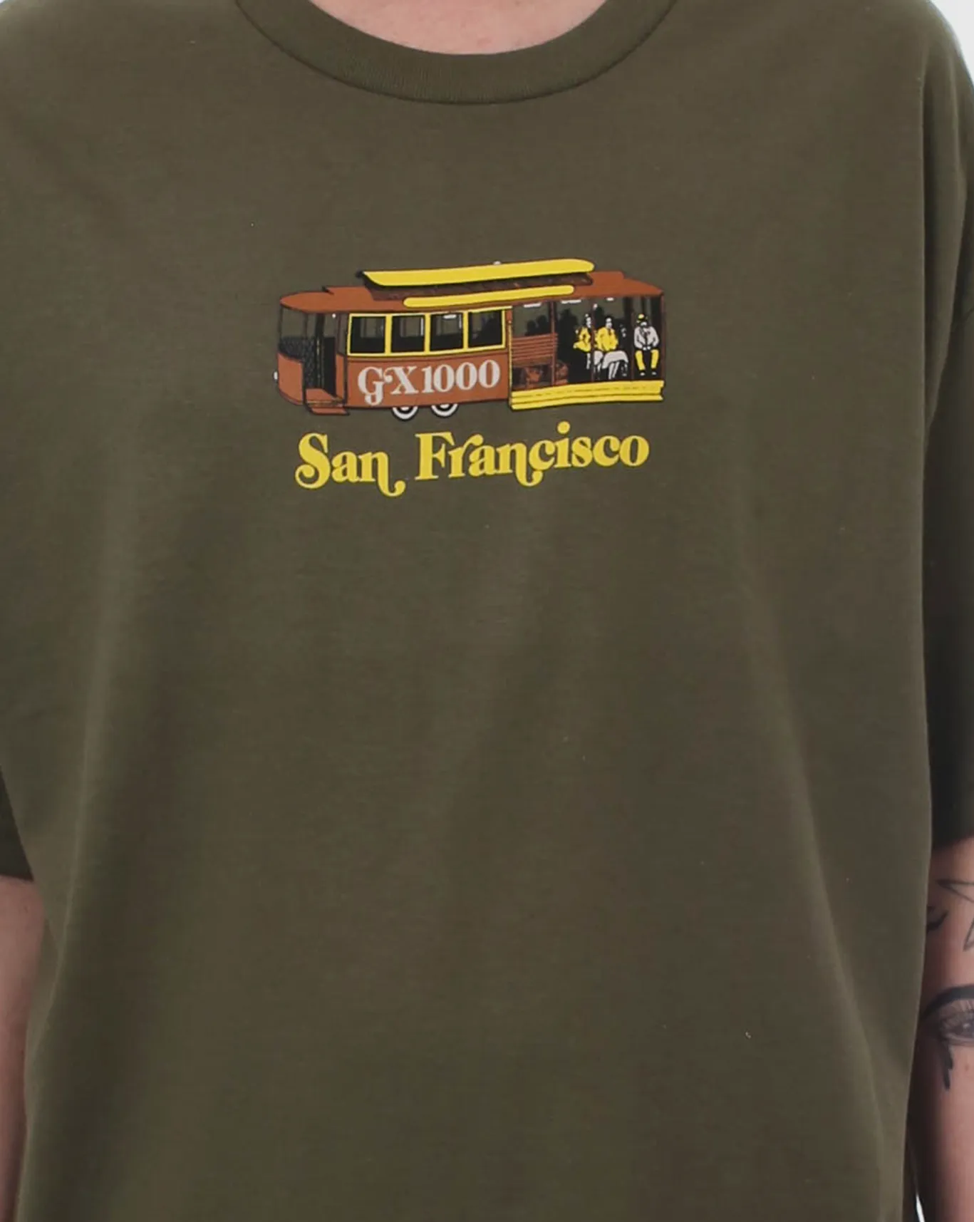 GX1000 Trolly Shirt - Green