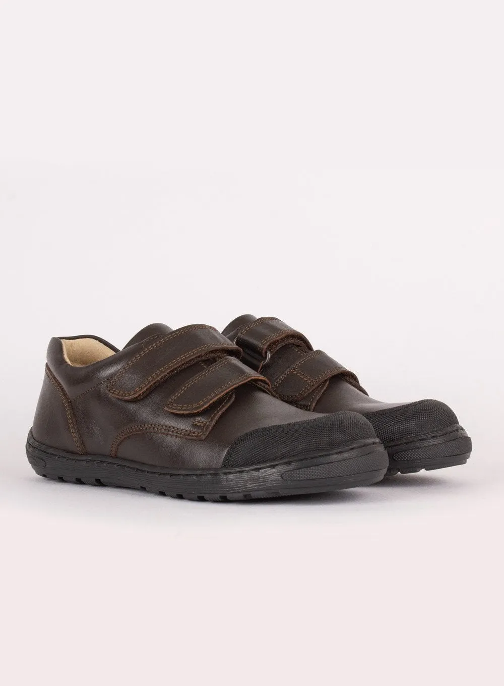 Hampton Classics Jack School Shoes in Brown