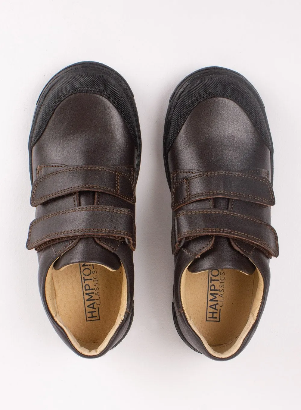 Hampton Classics Jack School Shoes in Brown