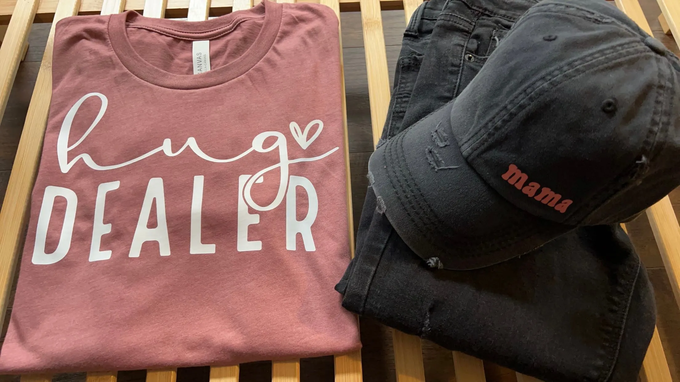 Hug Dealer Mom Life Tee
