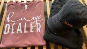 Hug Dealer Mom Life Tee