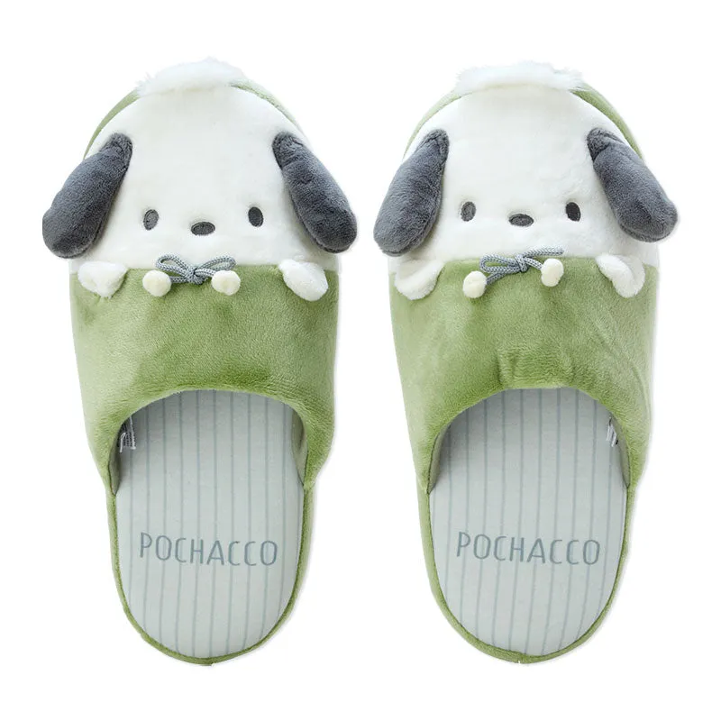 Japan Sanrio - Relaxing Warm Room x Pochacco Character Shaped Slippers