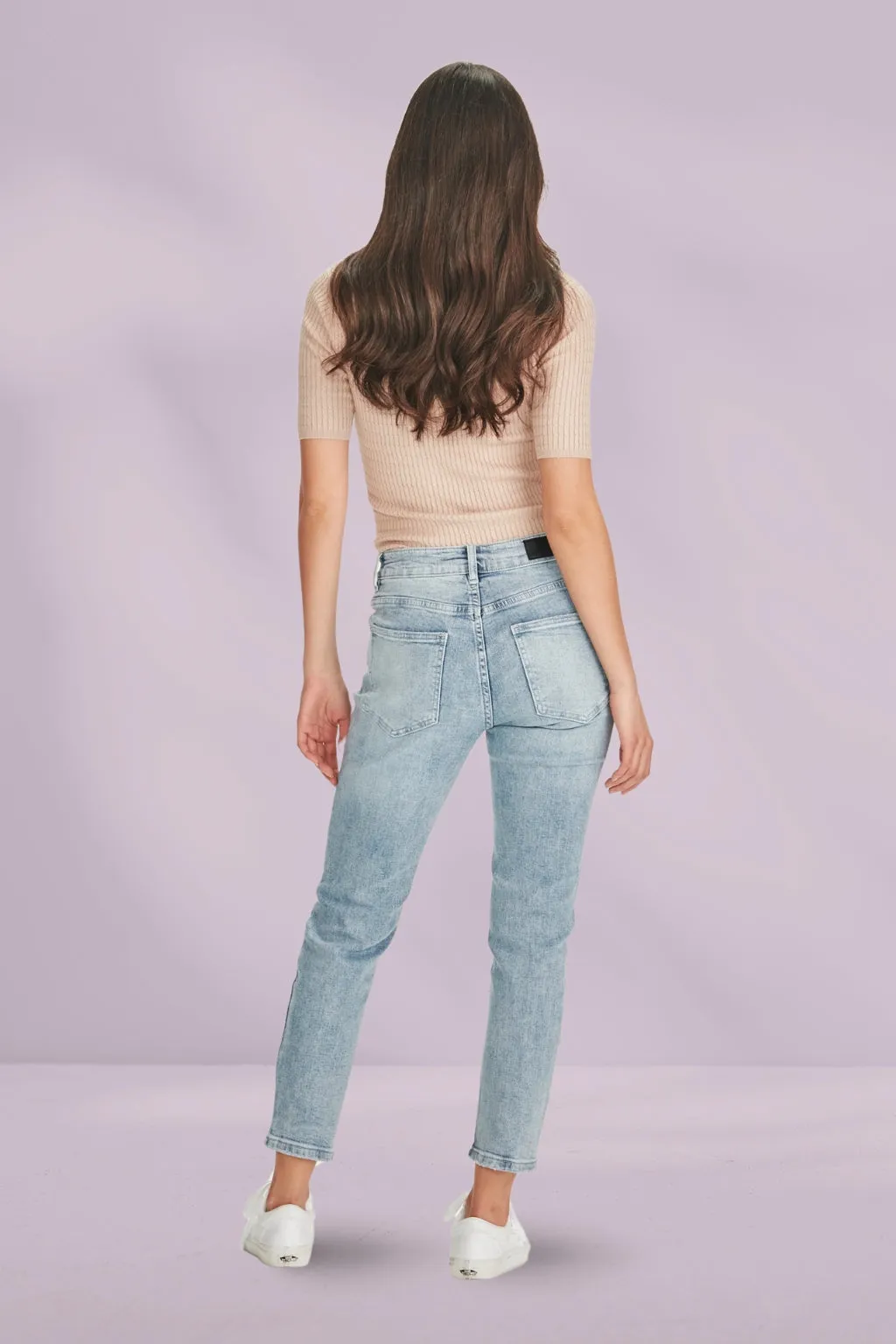 Junkfood Kailey Short Stuff Jeans Light Blue