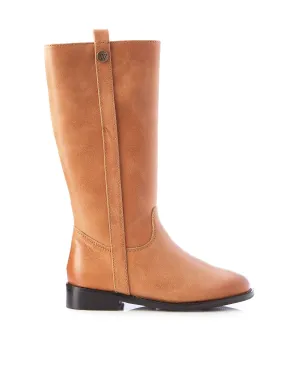 Lilly Leather Boot Tan