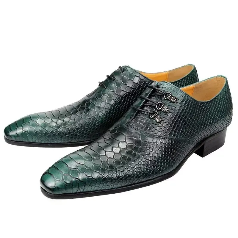 LuxeLeather Wedding Brogues