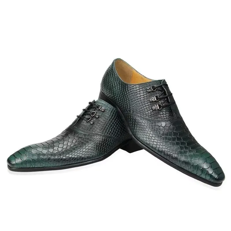 LuxeLeather Wedding Brogues