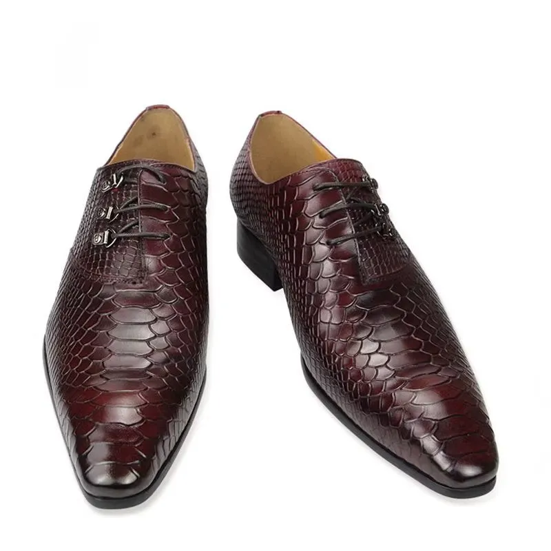 LuxeLeather Wedding Brogues