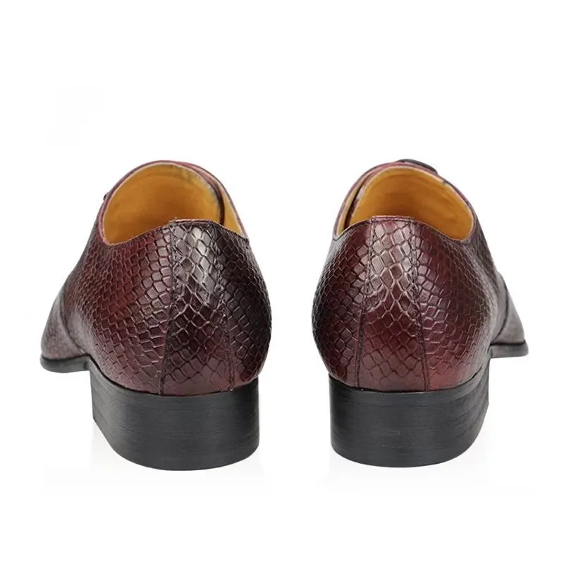 LuxeLeather Wedding Brogues